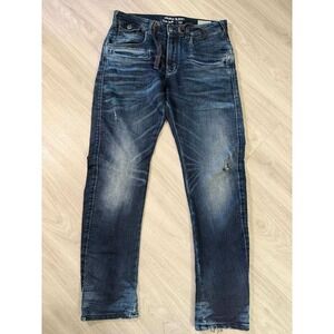 PARASUCO Mens RADU FIT Low Slung Rise Dark Wash Denim Jeans Size 33x32